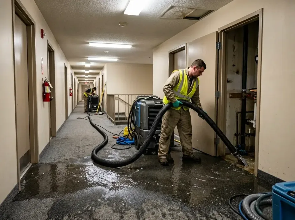 multi-unit-apartment-hallway-f-005 — frequently asked questions, Emergency Burst Pipe Water Extraction & Removal in Graymoor…